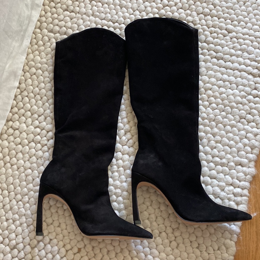 Schutz Black Boots